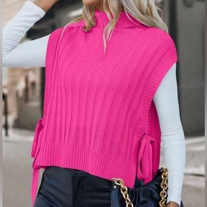 💖HOT PINK CROPPED SWEATER💖